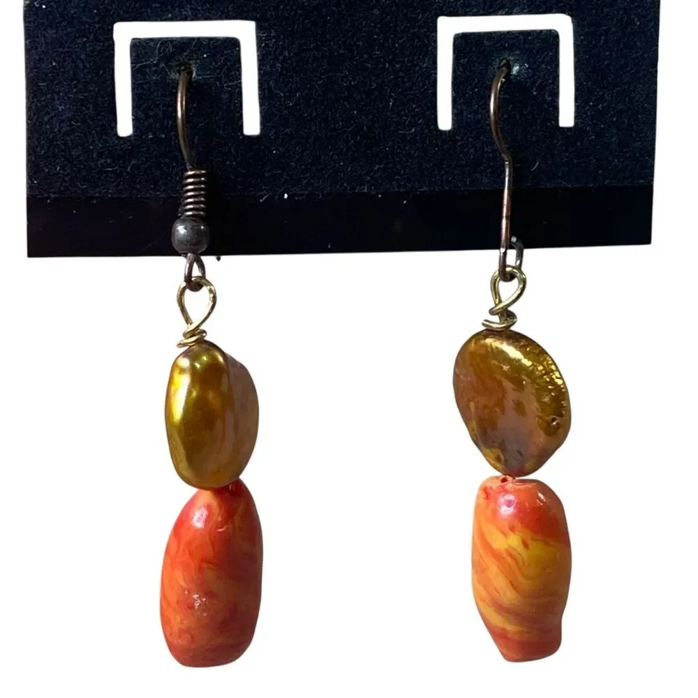 Tinker Bead Designs NWT Hand Crafted Earrings Lightweight Unique Jewelry